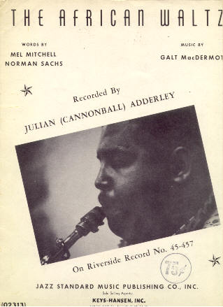 "African Waltz Music Sheet"